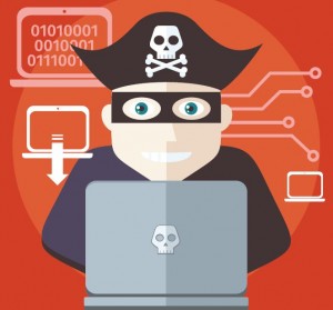 A pirataria aumentou muito com a facilidade de se vender produtos pela Internet.