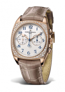 Esse é um relógio Vacheron Constantin que é ao mesmo tempo uma joia.